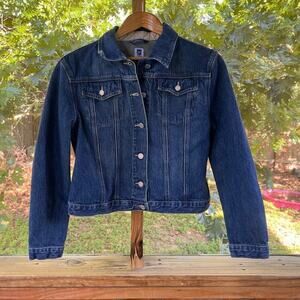 Gap Factory Store Women's Vintage Blue Denim Jean Jacket Size M